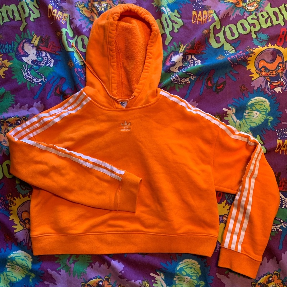 Adidas cropped hoodie